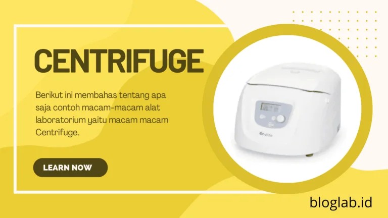 Macam-macam Centrifuge