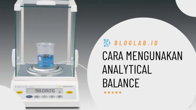 cara menggunakan Analytica Balance