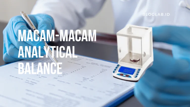 Macam-macam Analytical Balance alat laboratorium