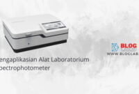 Pengaplikasian Alat Laboratorium Spectrophotometer