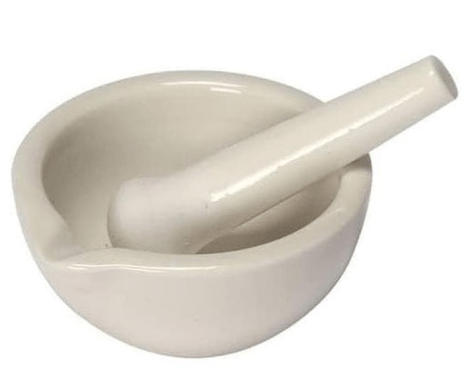 Mortar dan Pestle, peralatan laboratorium kategori 3