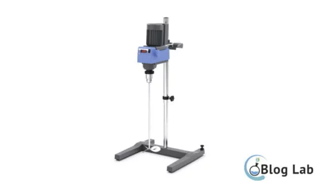 Gambar Overhead stirrer dengan pengaduk IKA