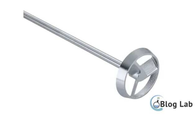 Gambar Overhead stirrer dengan pengaduk turbine