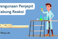 Cara menggunakan Penjepit Tabung Reaksi