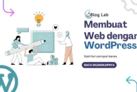 Cara Buat Web Dengan WordPress