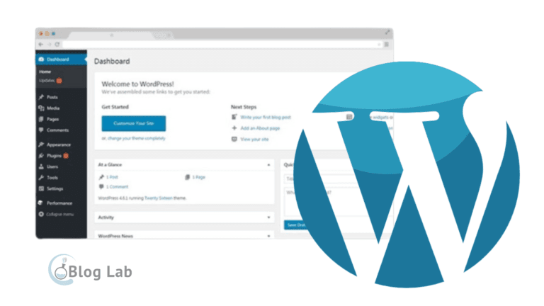 Dasbor WordPress Daftar Menu dan Fungsinya