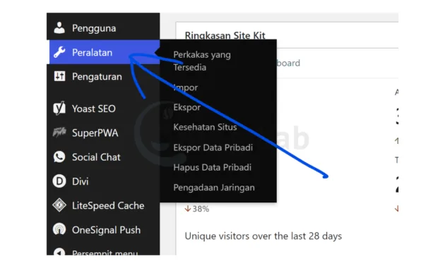 Dasbor WordPress: Daftar Menu dan Fungsinya 12 Dasbor WordPress