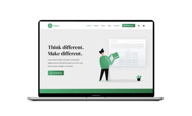 10 Tema WordPress Keren dan Gratis untuk Bisnis Anda 5 Template WordPress Gratis Zakra