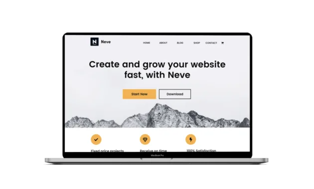 10 Tema WordPress Keren dan Gratis untuk Bisnis Anda 4 template wordpress gratis Neve