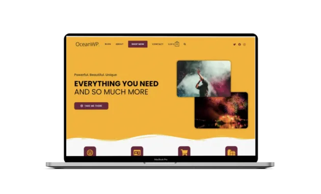 10 Tema WordPress Keren dan Gratis untuk Bisnis Anda 3 template wordpress gratis OceanWP