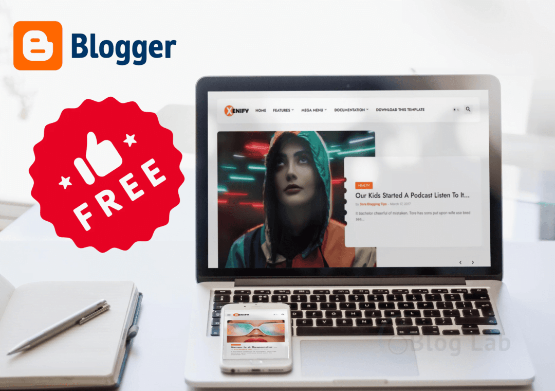 Download Template Blogger Keren Gratis Terbaru 2024
