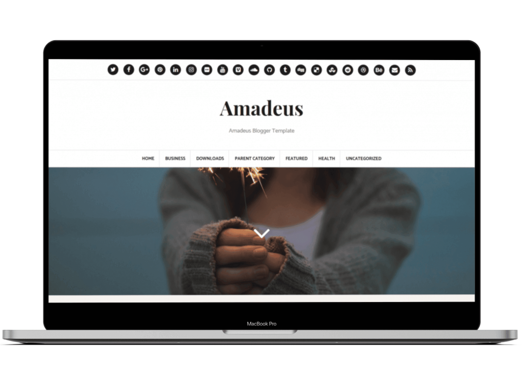 Download template blogger Amadeus gratis