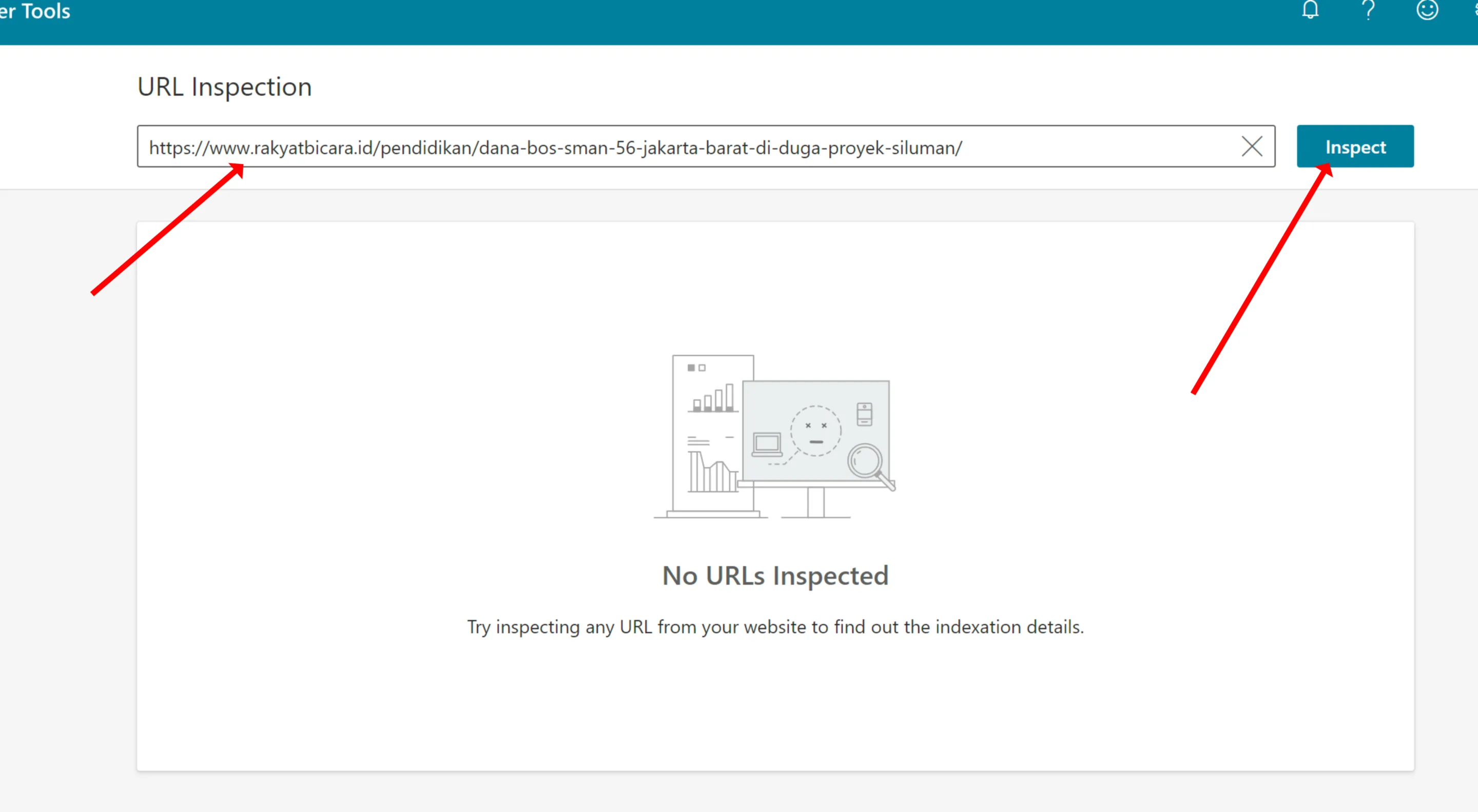Bing Webmaster Tools: Panduan Lengkap Cara Menggunakannya 16 Menu URL Inspection di Bing WMT