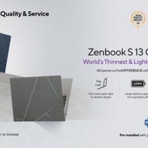 ASUS Zenbook S13 OLED UX5304, Laptop Tipis Bertenaga Besar