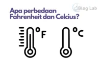 Perbedaan Fahrenheit dan Celcius