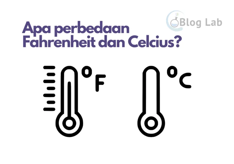 Perbedaan Fahrenheit dan Celcius