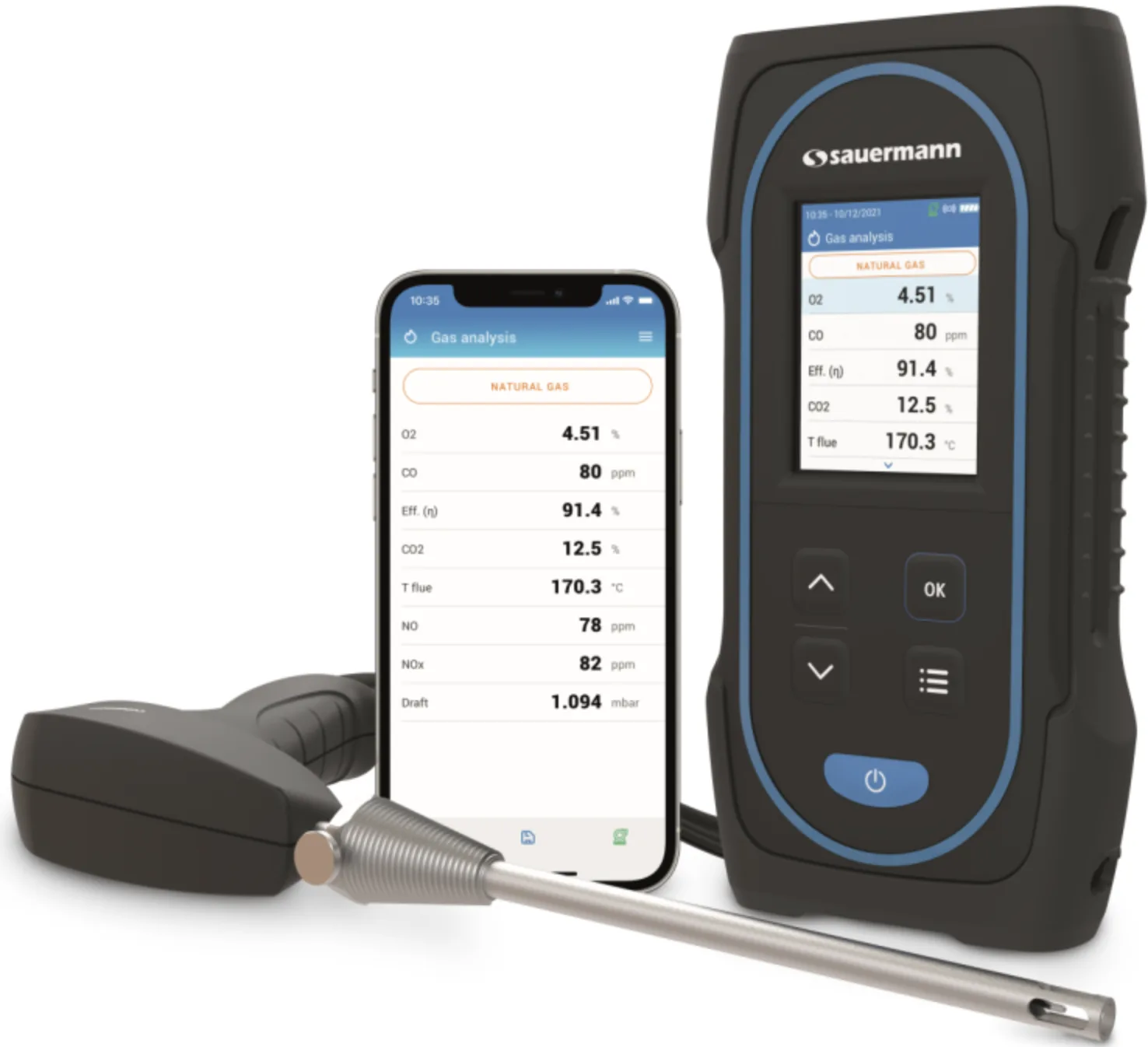 Apa itu Flue Gas Analyser? Fungsi, Jenis, Cara Kerja, dan Harganya 2 Flue Gas Analyser Si-CA 030