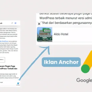 3 Cara Memasang Iklan Anchor Google Adsense di WordPress