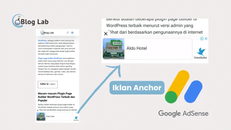 3 Cara Memasang Iklan Anchor Google Adsense di WordPress 1 3 Cara Memasang Iklan Anchor Google Adsense di WordPress