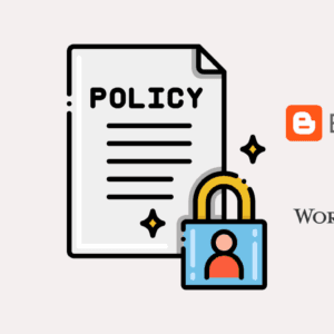 Cara Membuat Halaman Privacy Policy di Blogger dan WordPress