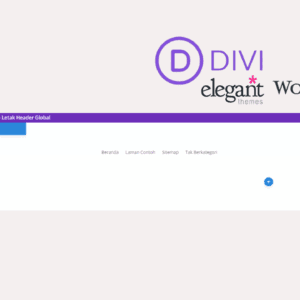 Cara Membuat Membuat Menu dan Header di Divi