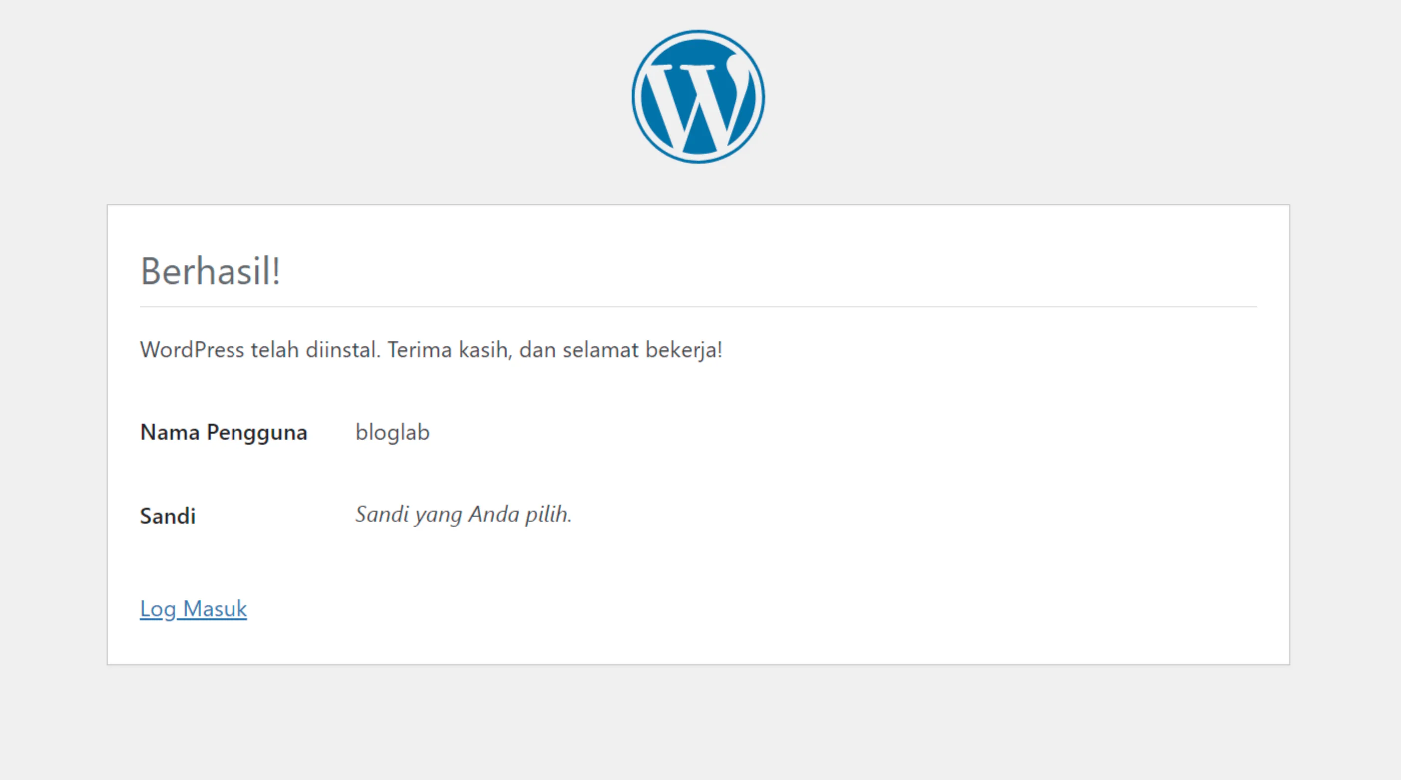 cara instal wordpress di xampp