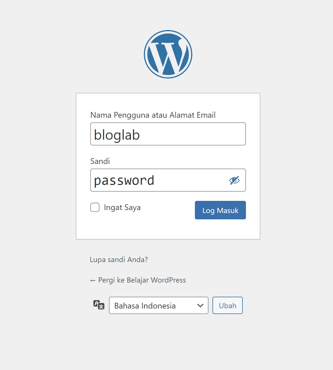 cara instal wordpress di xampp