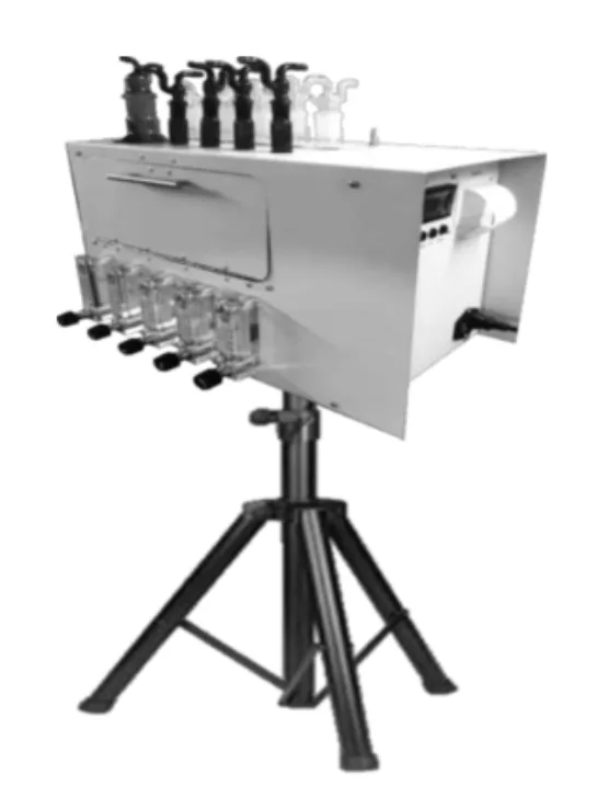 10 Macam Alat Uji Emisi Kendaraan dan Fungsinya 5 Ambient Gas Impinger Sampler (AGIS)