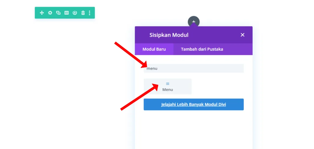 Cara Membuat dan Mengedit Header di Template DIvi