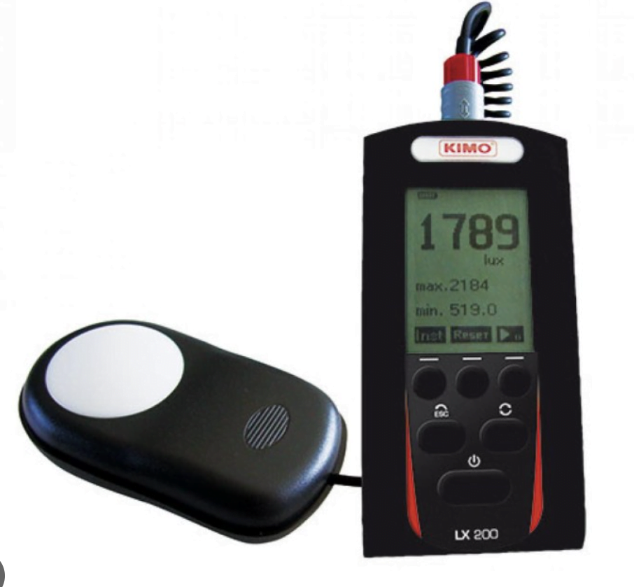 Portable Lux Meter LX-200 Kimo