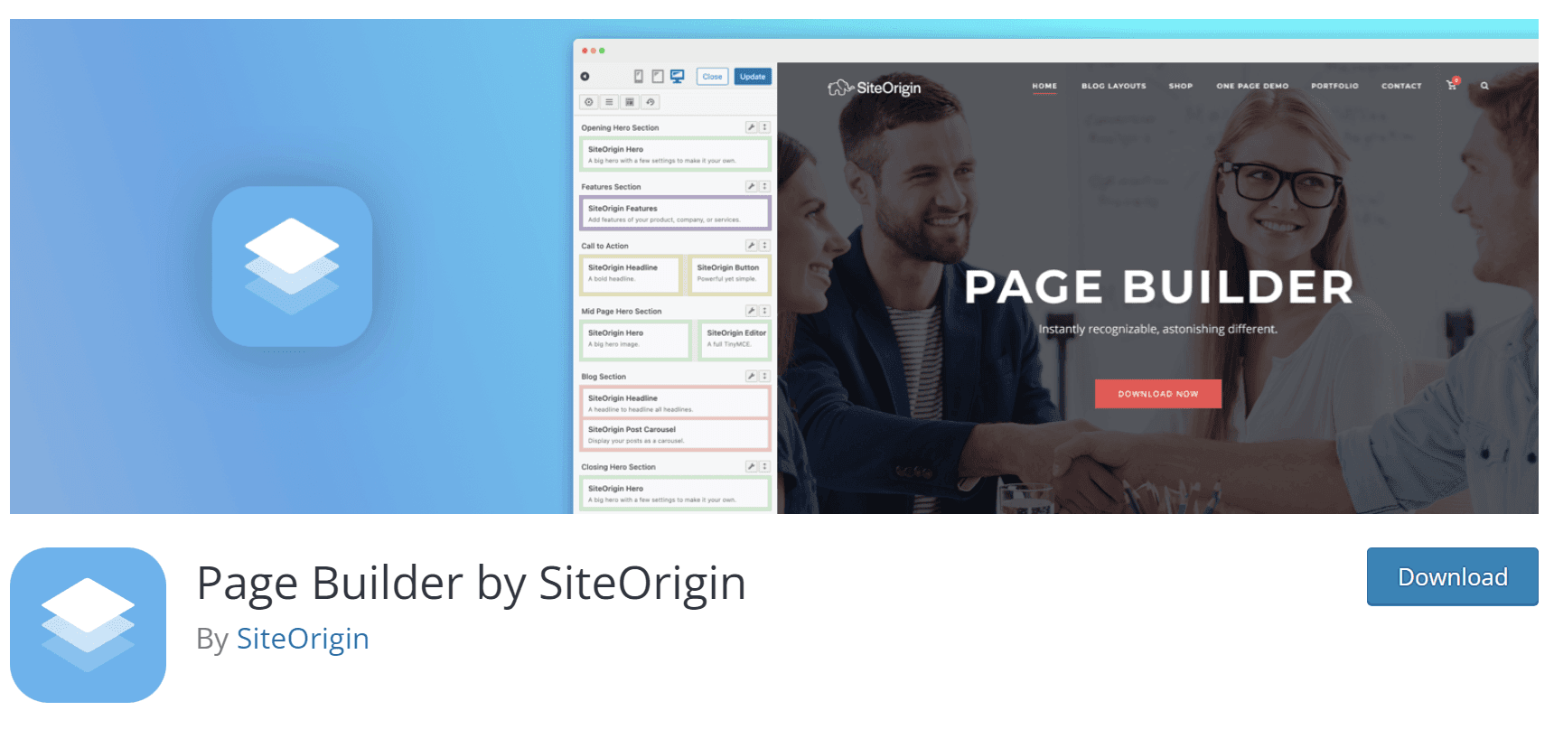 SiteOrigin Page Builder