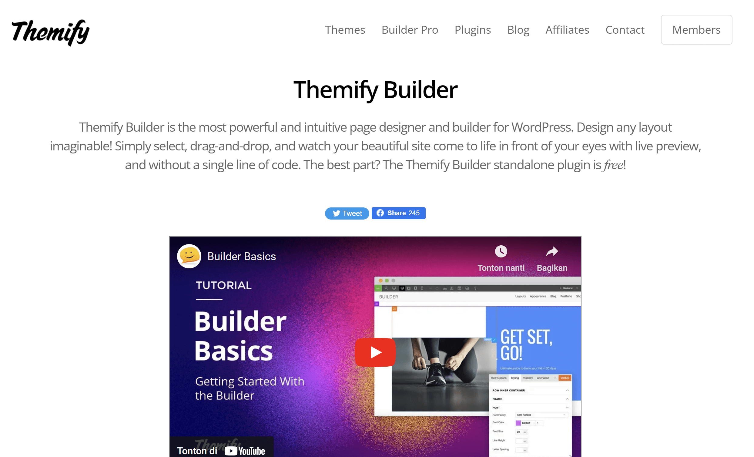 Themify Builder