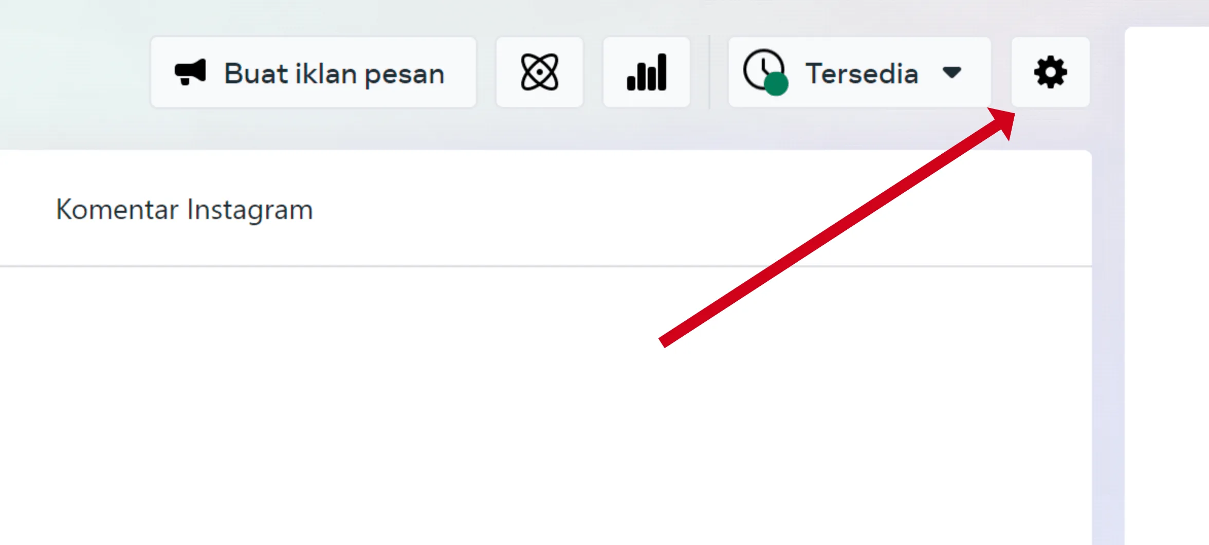 Cara Pasang Facebook Messenger Live Chat di WordPress Tanpa Plugin 3 klik pengaturan untuk Facebook Messenger Live Chat di WordPress