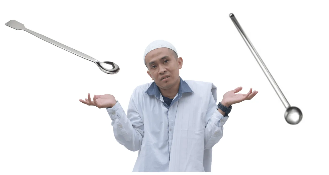 Perbedaan Spatula dan Batang Pengaduk