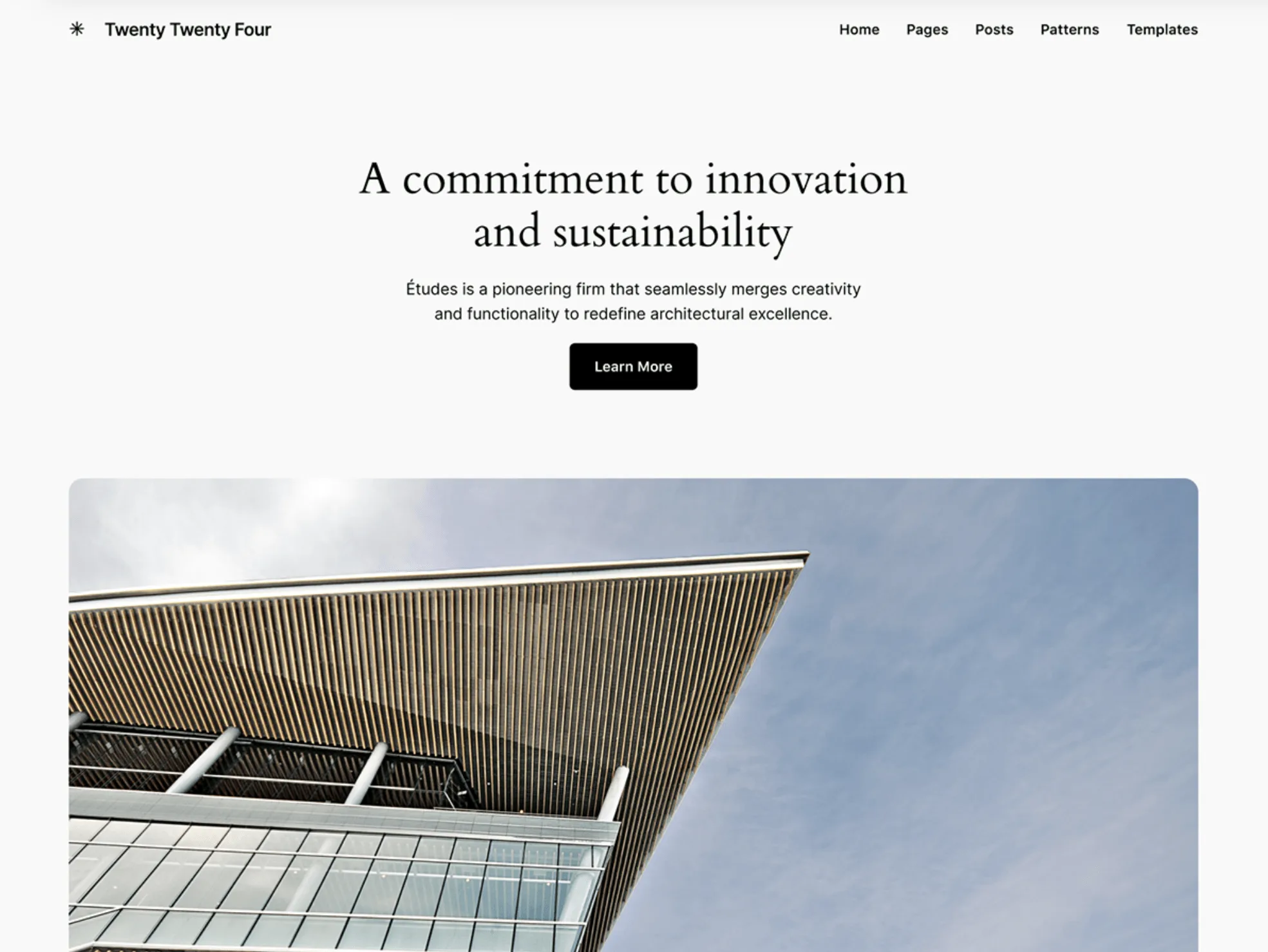 Review Tema WordPress Twenty Twenty-Four 2 tampilan tema Twenty Twenty-Four