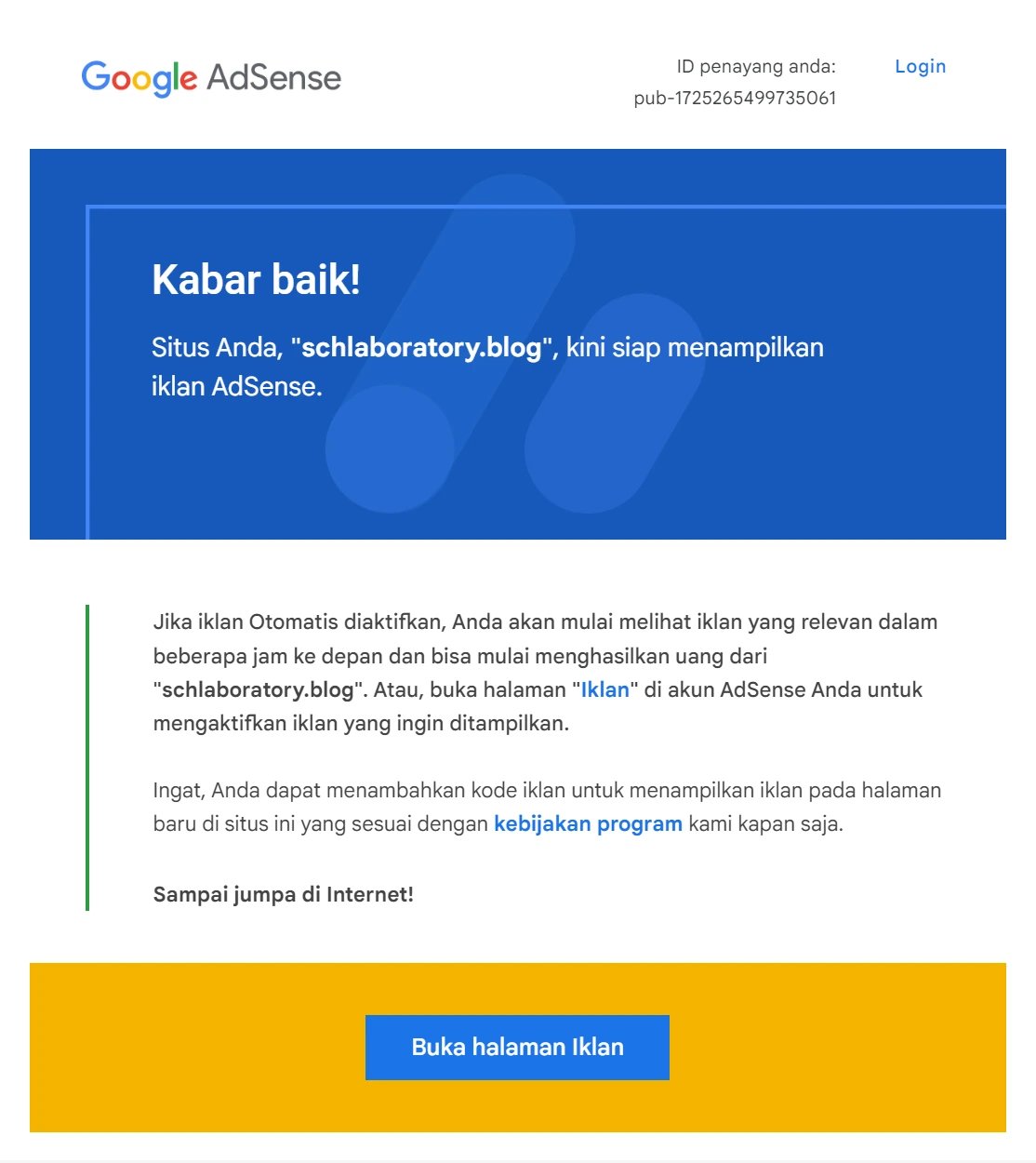 Tips dan Trik Agar Blog Di Terima Google Adsense 3 after