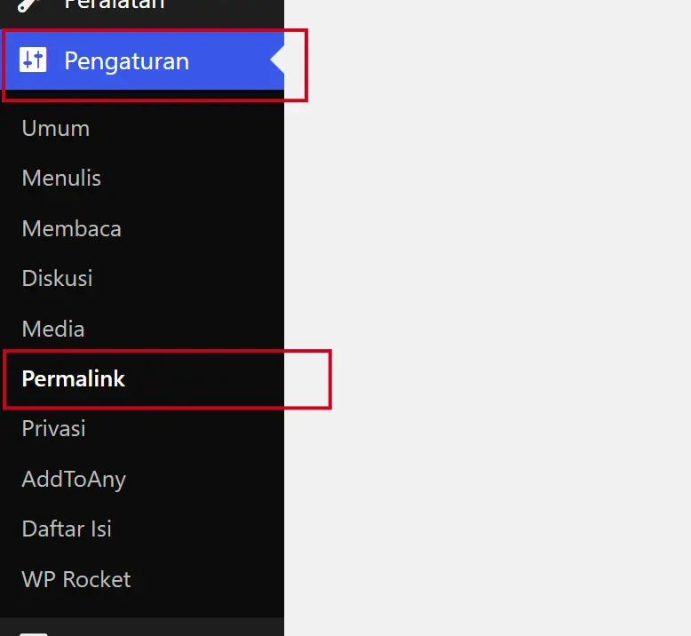 Cara Mengubah Permalink di WordPress