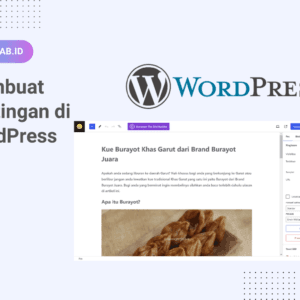 Membuat Postingan di WordPress