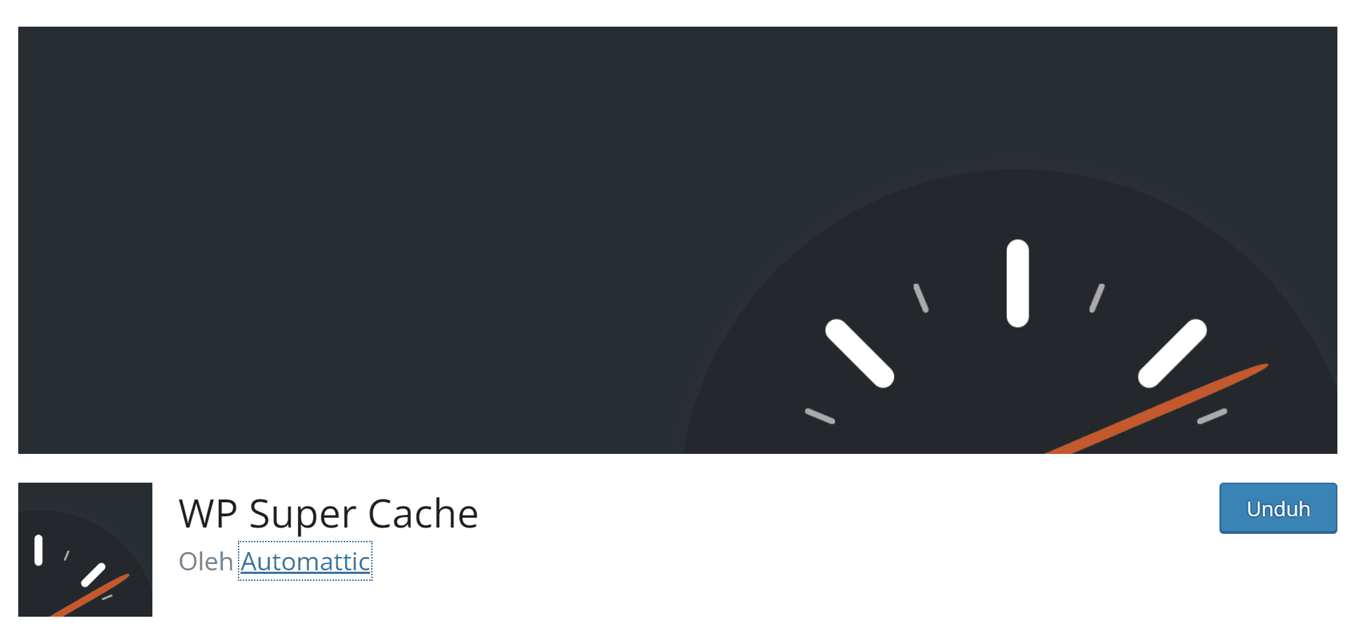 plugin WP Super Cache