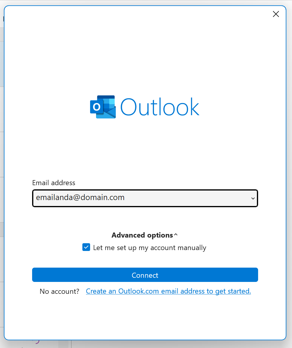 outlook imap login webmail